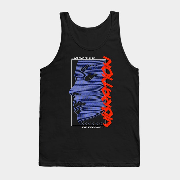 Vibration IV Tank Top by ETERNALS CLOTHING